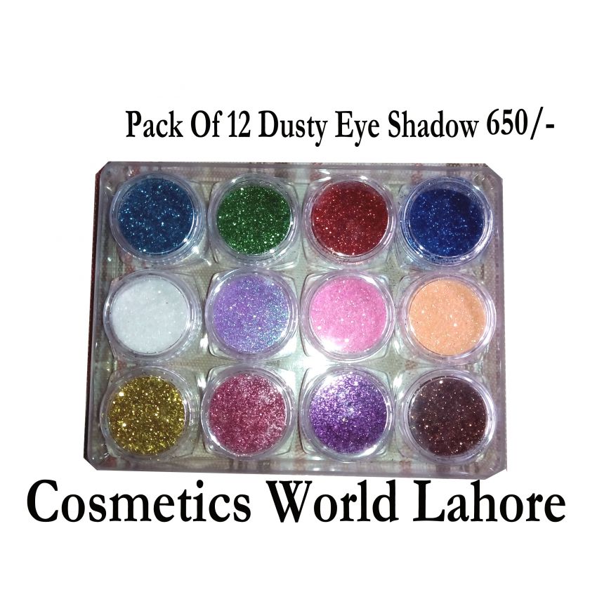 Pack of 12 Glitter Eye Shadow kit